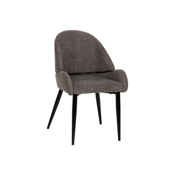 Καρέκλα ύφασμα μπουκλέ