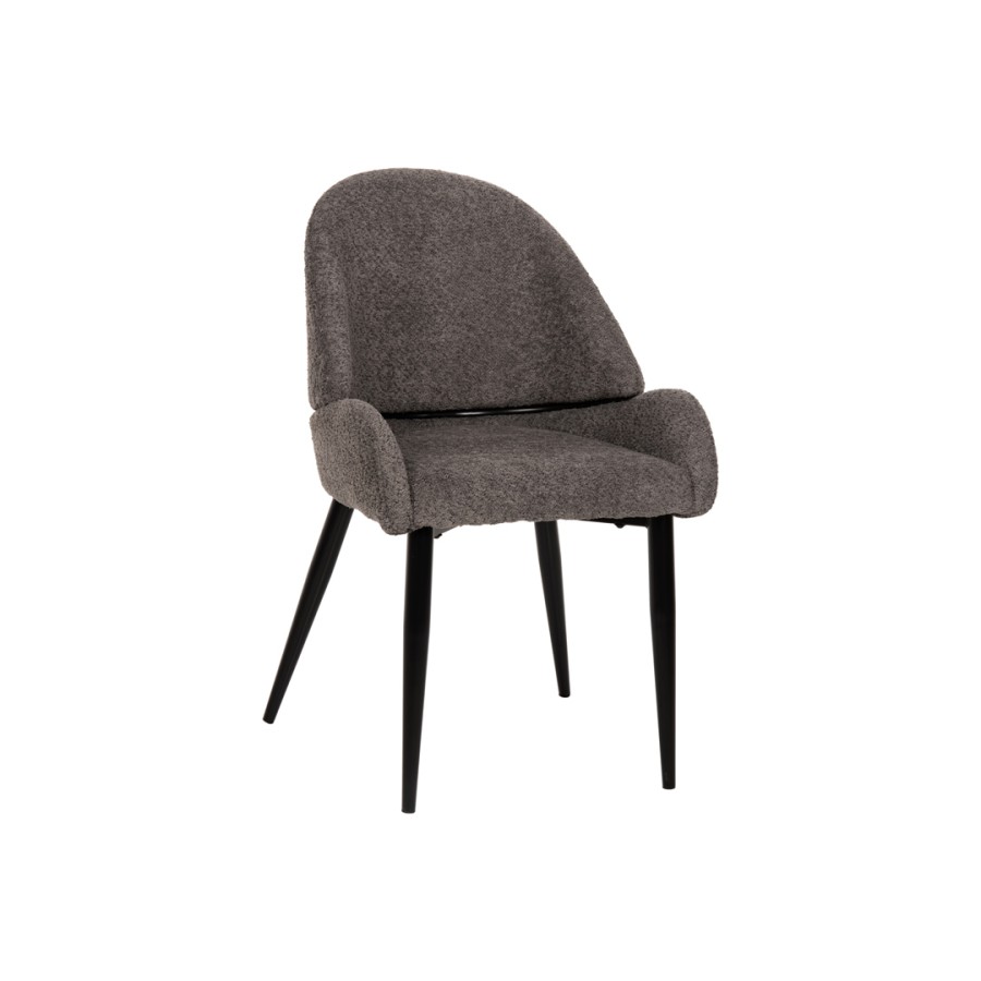 Καρέκλα ύφασμα μπουκλέ